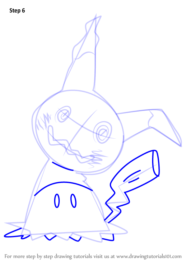Learn How to Draw Mimikyu from Pokemon Sun and Moon (Pokémon Sun ...