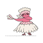 How to Draw Oricorio - Pa'u Style from Pokemon Sun and Moon