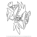 How to Draw Tapu Koko from Pokemon Sun and Moon