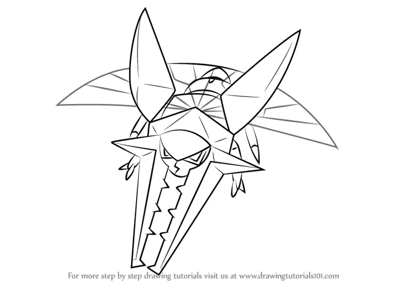 Learn How to Draw Vikavolt from Pokemon Sun and Moon