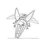How to Draw Vikavolt from Pokemon Sun and Moon