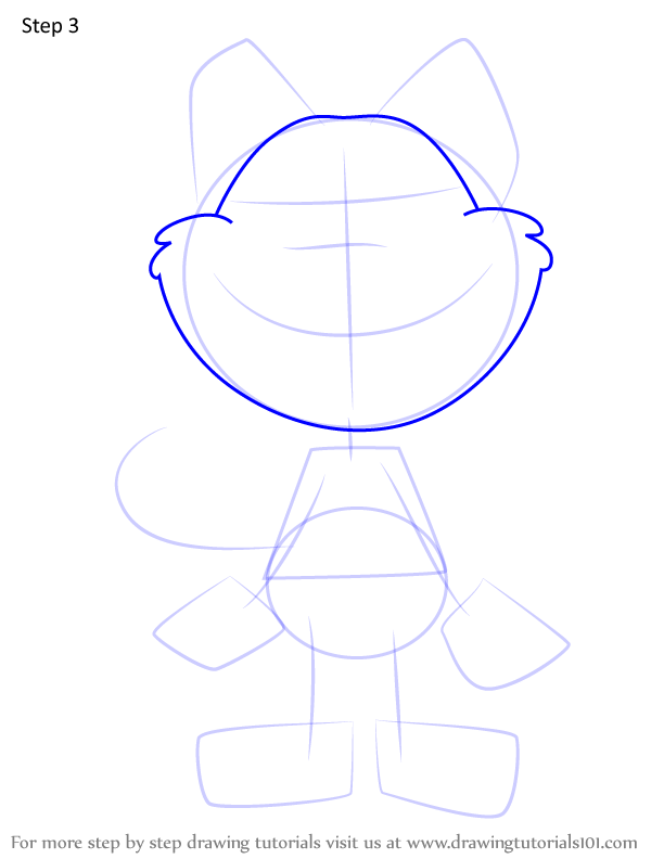 How to Draw CatNap Smile from Poppy Playtime (Poppy Playtime) Step by