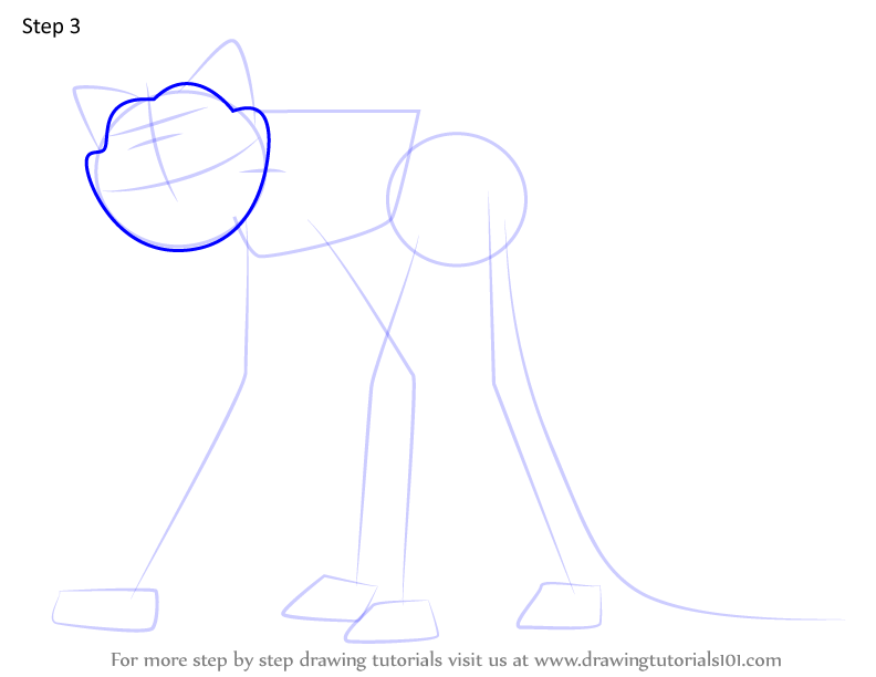 How to Draw CatNap from Poppy Playtime (Poppy Playtime) Step by Step