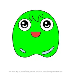 How to Draw Bou from Pou