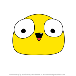 How to Draw Derp from Pou