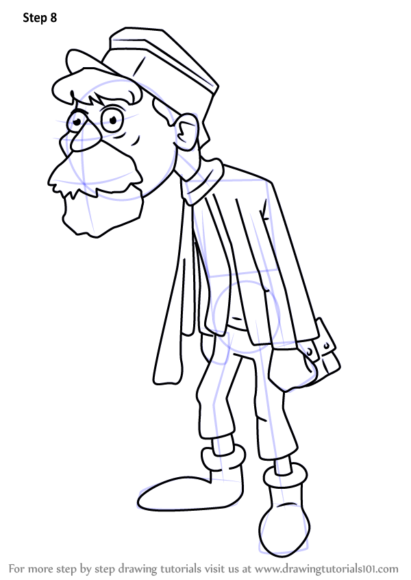 How to Draw Bruno from Professor Layton (Professor Layton) Step by Step ...
