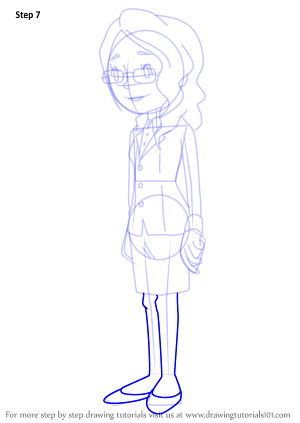 How to Draw Claire from Professor Layton (Professor Layton) Step by ...