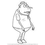 How to Draw Marco from Professor Layton