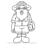 How to Draw Pavel from Professor Layton