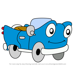 How to Draw Bumperthumper from Putt-Putt