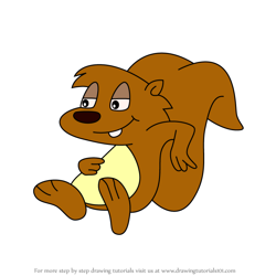 How to Draw Maxie from Putt-Putt