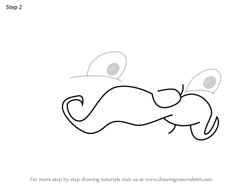 How to Draw Mr. Baldini from Putt-Putt (Putt-Putt) Step by Step ...