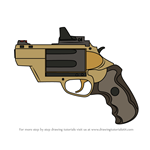 How to Draw Bailiff 410 Handgun from Rainbow Six Siege
