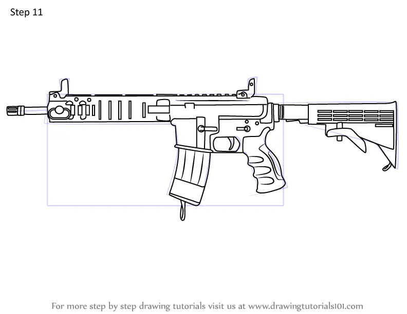 m4 drawing outline
