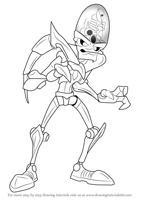 Learn How to Draw Dr. Nefarious from Ratchet and Clank (Ratchet & Clank