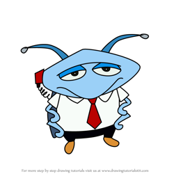 How to Draw Walter Wireless from SPY Fox