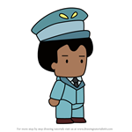 How to Draw Chuck from Scribblenauts