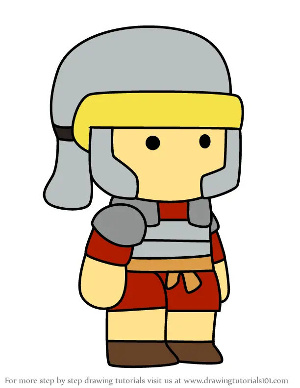 Learn How to Draw Claudius from Scribblenauts (Scribblenauts) Step by Step  : Drawing Tutorials