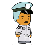 How to Draw Tanner from Scribblenauts