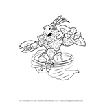 How to Draw Free Ranger from Skylanders