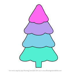 How to Draw Aurora Pine from Slime Rancher 2