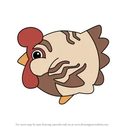 How to Draw Briar Hen from Slime Rancher 2
