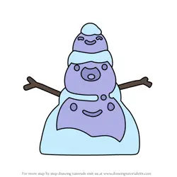How to Draw Chilly Slime Stack from Slime Rancher 2