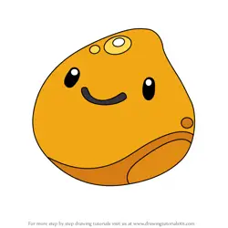 How to Draw Gold Slime from Slime Rancher 2