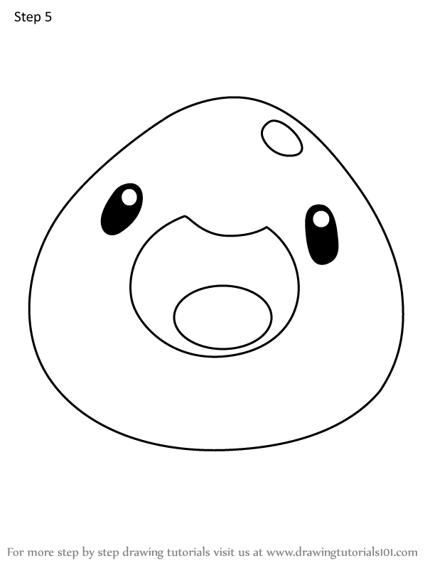 How to Draw Pink Slime from Slime Rancher 2 (Slime Rancher 2) Step by