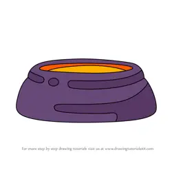 How to Draw Rounded Magma Pool from Slime Rancher 2