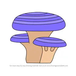 How to Draw Violet Swirl Shroom from Slime Rancher 2