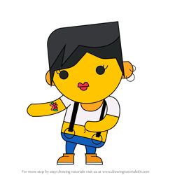 How to Draw Hayley from SongPop