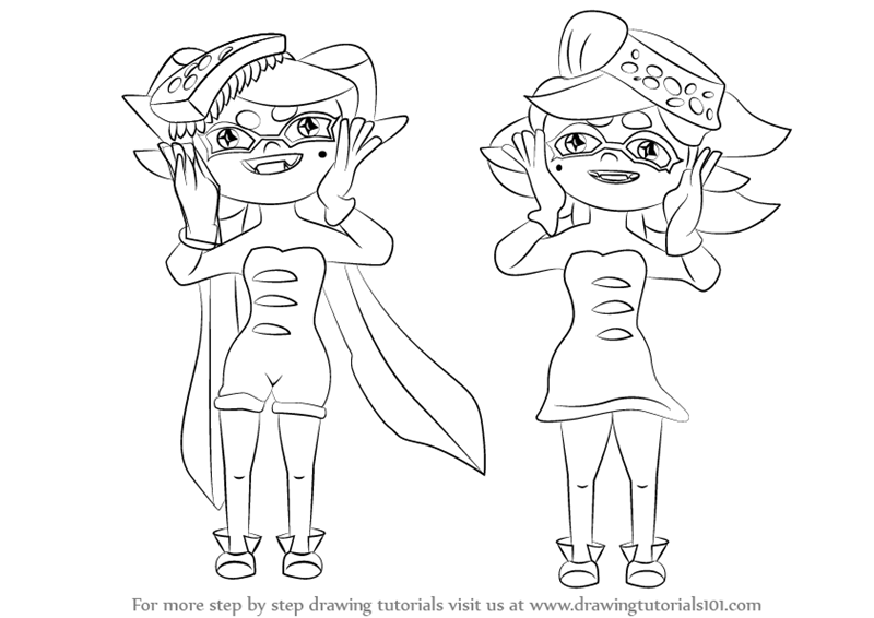 Splatoon Sketch Commissios - Etsy Australia