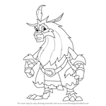 How to Draw Atlawas from Spyro