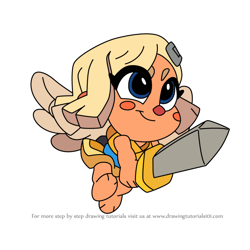 How to Draw Battle Healer from Squad Busters