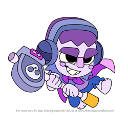 How to Draw Frank from Squad Busters