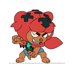 How to Draw Nita from Squad Busters