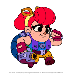How to Draw Pam from Squad Busters