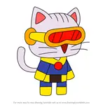 How to Draw Monocular from StrikeForce Kitty