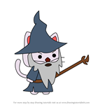 How to Draw Olorin from StrikeForce Kitty