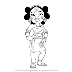How to Draw Aina Daisy Outfit from Subway Surfers