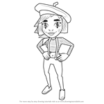 How to Draw Coco from Subway Surfers