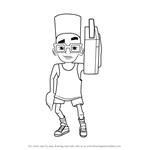 How to Draw Fresh from Subway Surfers
