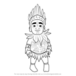 How to Draw Izzy from Subway Surfers