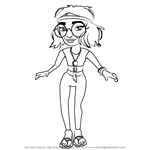 How to Draw Jenny from Subway Surfers