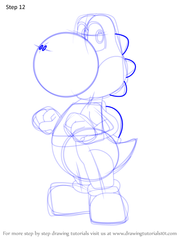 How to Draw Super Mario from Super Mario (Super Mario) Step by Step