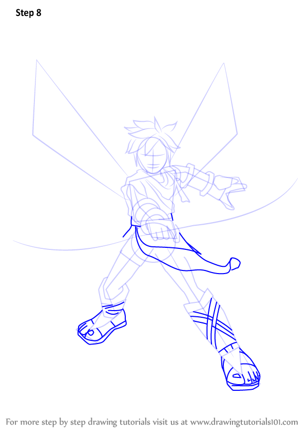 How to Draw Pit from Super Smash Bros (Super Smash Bros.) Step by Step