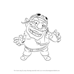 How to Draw Wario from Super Smash Bros