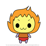 How to Draw Achiatchi from Tamagotchi