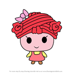 How to Draw Amiamitchi from Tamagotchi